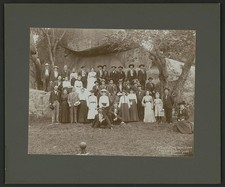 Photo:Gettysburg Pa Civil War Veterans Families Reunion Devil's Den 1904 picture