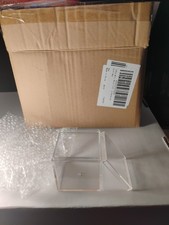 12Pack Mini Acrylic Boxes Small Jewelry Box with Lid Square Acrylic Container picture