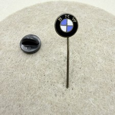 Vintage BMW Lapel Logo Classic Stick Pin Collectable Luxury Auto 1.625 in picture