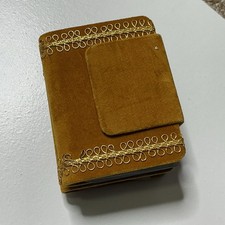 Vintage Congress Edward Marshall Boehm Playing Cards 2 Deck Set Gold Case USA picture