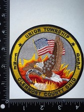 Union Township Twp Fire Patch Clermont County Ohio OH Obsolete picture