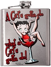 Spoontiques Betty Boop A Girls Gotta Do Hip Flask picture