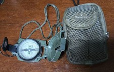 Cammenga U.S. Military Issue 1-108 Compass w/ Lanyard Camo Pouch picture