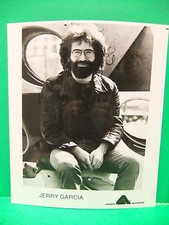 Jerry Garcia 1977 Black & White Press Photo The Grateful Dead Terrapin Station picture