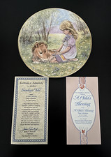 Vintage The Hamilton Collection A Child's Blessing Plate 8-1/4