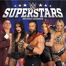 Turner Licensing,  WWE Superstars 2027 Wall Calendar picture
