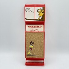 Vintage Young Things Garfield 1978 Cork Bulletin Board Stationery Set Hong Kong picture