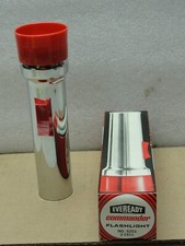 NOS Vintage Eveready Flashlight No. 5251 2 Cell Commander. picture