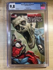 MARVEL ZOMBIES RED BAND 1 BROWN 1:25 VARIANT CGC 9.8 picture