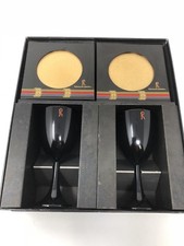 Roberta di Camerino Vintage Lucite Plastic Wine Glass & Coaster Set Rare  picture