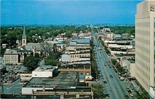 Appletown WI Sears~Penney's~Valley Bank~West College Ave~From Zueike Bldg~1950 picture