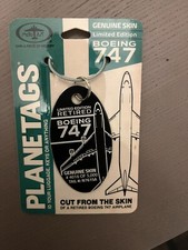 MotoArt Planetags Boeing 747 Tail #:N761SA Genuine Skim Limited Edition / New picture