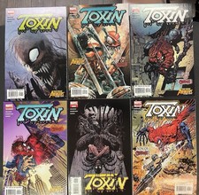 Toxin #1 2 3 4 5 6 Complete Marvel 2005 Mini Series Full Set Run 1-6 picture