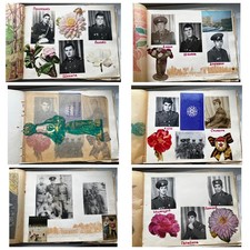 Rare Soviet Army Demobilization Album 1976–78 PVO Air Defense Kyiv 125 Vintage picture