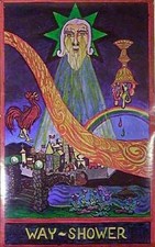 Way Shower Vintage Psychedelic Colorwheel Poster 1967 East Totem West 21x34 picture