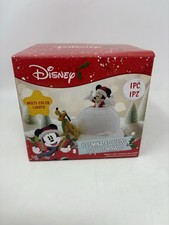 RUZ Illuminated Igloo Mickey Mouse Pluto Disney NEW-RARE picture