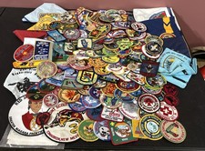 BSA Patches Boy Scouts of America GIANT Lot of Embroidered Patches 1960's -1990s picture