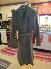 Lined  WW2 Trench Coat  picture