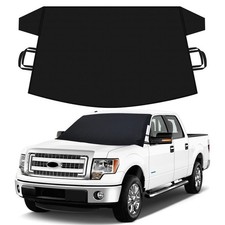 Autovir Truck Windshield Cover for Ice and Snow SUV Snow Cover Frost Cover Gives picture