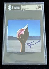BRANDON FLOWERS SIGNED MR WONDERFUL CD FRAMED THE KILLERS SINGER BAS SLAB AUTO picture