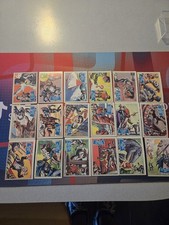 1966 TOPPS USA Batman Blue Bat Puzzle Back Complete 44 Card Set picture