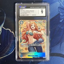 One Piece Card Nami P 112 promo mini tin can Asia version overseas PSA9 CGC9 picture