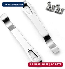2 Pack Knife Pocket Clip Deep Carry Pocket Clip Replacement for EDC Knife Recess picture