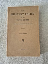 WW1 1917 The Military Policy Of The United States Fourth Impression  picture