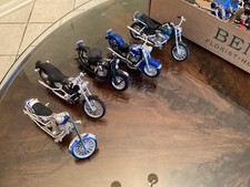 (5) 1/18 Maisto Harley Davidson Motorcycle Die Casts - NO BOXES picture