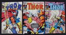 MIGHTY THOR #337, #338, #339 NEWSSTAND 1st /2nd APPEARANCE BETA RAY BILL 1983 picture