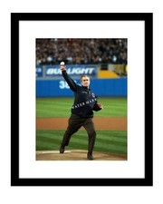 George W Bush 8x10 photo print Ceremonial Pitch Yankees Stadium president GOP picture
