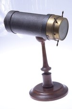 ✅ C.G. BUSH ANTIQUE KALEIDOSCOPE C. 1875 W/ ORIGINAL FLUID FILLED & OTHER GLASS picture
