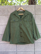 Vintage 1951 US Army M-1947 HBT Jacket Korean War Herringbone Twill Military picture