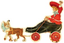 BUSTER BROWN BOY GIRL SHOES WITH DOG 24
