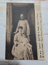 Antique Germany Prince Max of Baden Family Postcard Posted Royalty c1906 picture