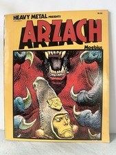 Moebius : Arzach - Heavy Metal Magazine -  Softcover vintage Graphic Novel 1977 picture
