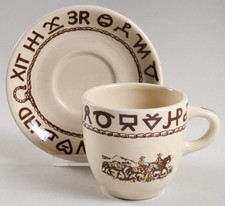 True West Westward Ho Cup & Saucer 725785 picture