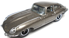 2007 MATCHBOX CLASSIC CARS 1961 JAGUAR E-TYPE COUPE GRAY 1:61 DIECAST 2 7/8