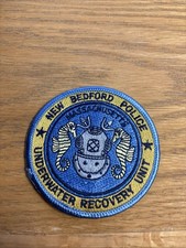 New Bedford Massachusetts Underwater Recovery Unit Patch Historical Memoribilia picture
