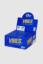 Vibes Rice Rolling Papers with Filters Slim King Size 24 Pack 33 CT picture