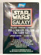 1993 Topps Star Wars Galaxy Millennium Falcon Sealed Limited Edition Autographed picture