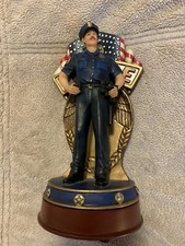 Vanmark Blue Hats of Bravery Policeman On Duty 1st Edition 2004 #490/2500 picture