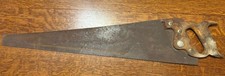 Antique E.C. Atkins 26.5” 7 TPI Hand Saw Ornate Carved Handle Indianapolis picture