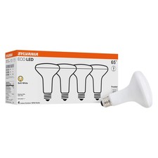 Sylvania ECO LED BR30 Light Bulb, 65W = 4 Count (Pack of 1), 2700k Soft White picture