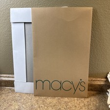 Vintage Macy's Department Store Shirt Gift Box 19x12