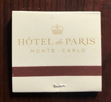 Hotel De Paris Monte-Carlo Matchbook picture