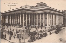 Litho PC ** Paris France The Change House Street Scene early 1900s picture