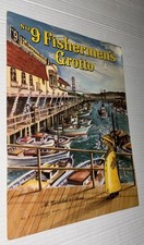 Vintage No 9 Fishermen's Grotto Restaurant Menu Wharf San Francisco Giraldi picture