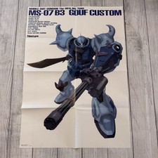 1999 Newtype Mobile Suit Gundam 08th MS Team Gouf Custom Anime Poster B2 picture
