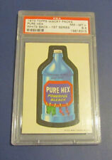 73 WACKY PACKAGES SERIES 1 WB  PURE HEX   PSA 8.5     @@  NM/MT+ @@ picture